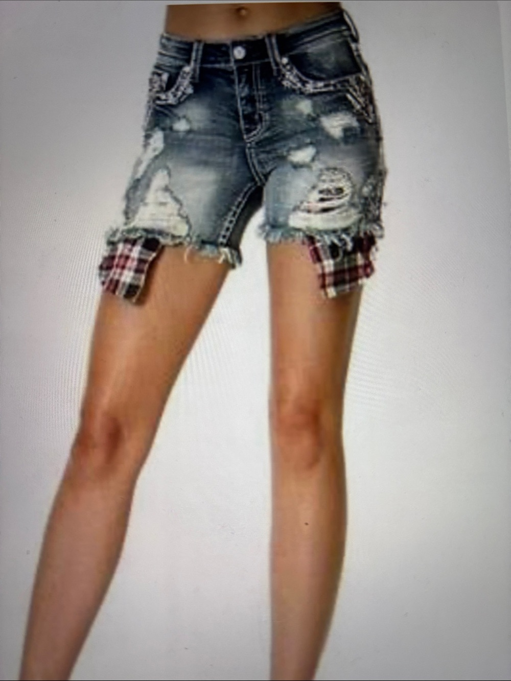 Grace Denim Shorts